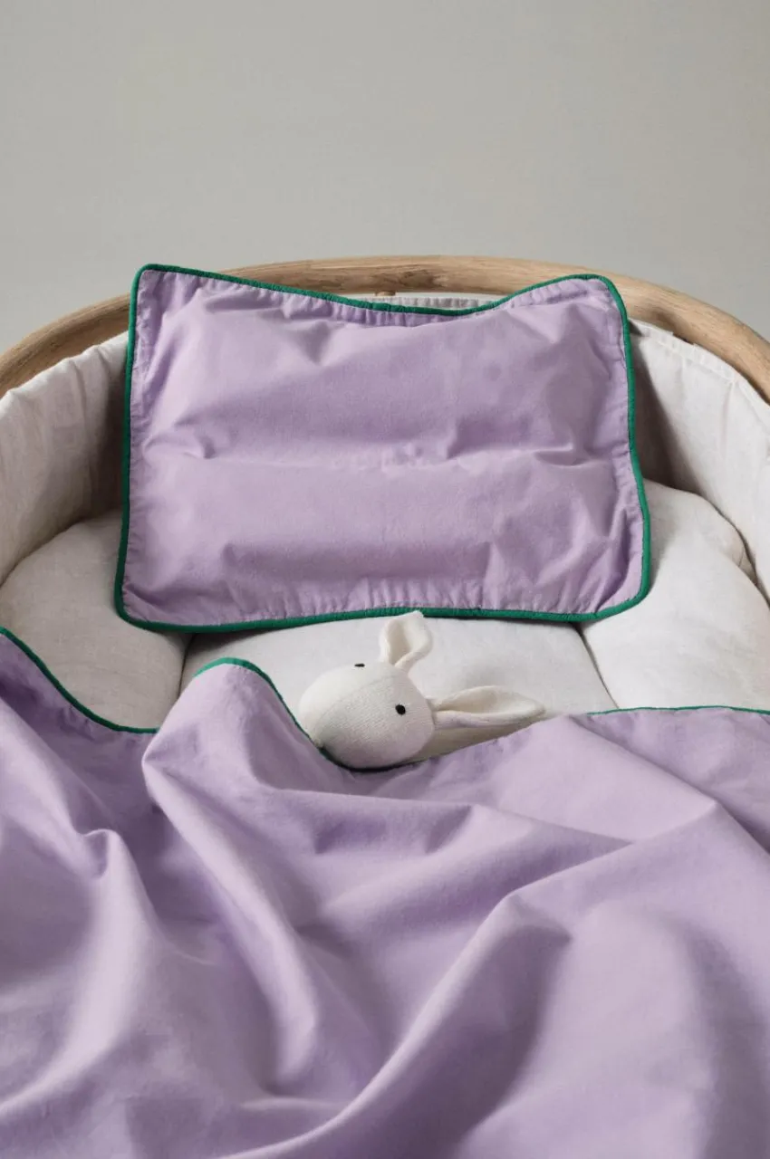 Barnsängkläder|Jotex AVA BABY örngott 35x28 Cm - Ekologisk Lavendel