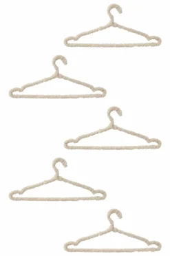 Hallmöbler|Förvaring|Jotex BABINE Galge 5-pack Beige