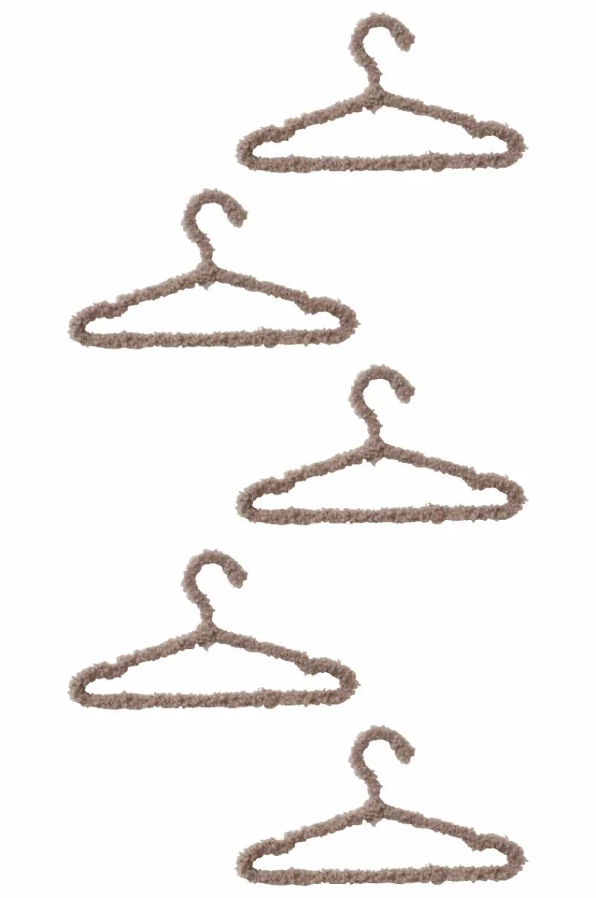 Barndekoration|Barndekoration|Jotex BABINE MINI Galge 5-pack Brun