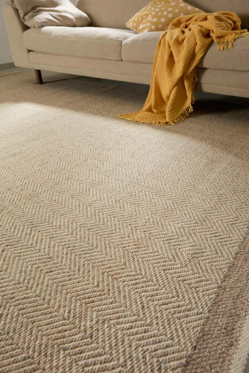 Ullmattor|Jotex BACCATA Ullmatta 200x300 Cm Fiskbensmönstrad