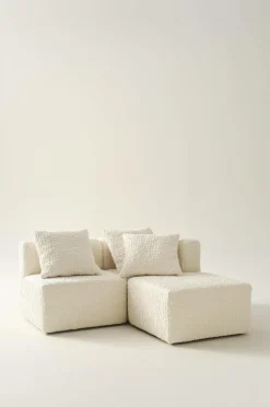 Barnmöbler|Barnmöbler Deal|Jotex BALTIMORE MINI Soffmodul Sittpuff 50x50 Cm Naturvit