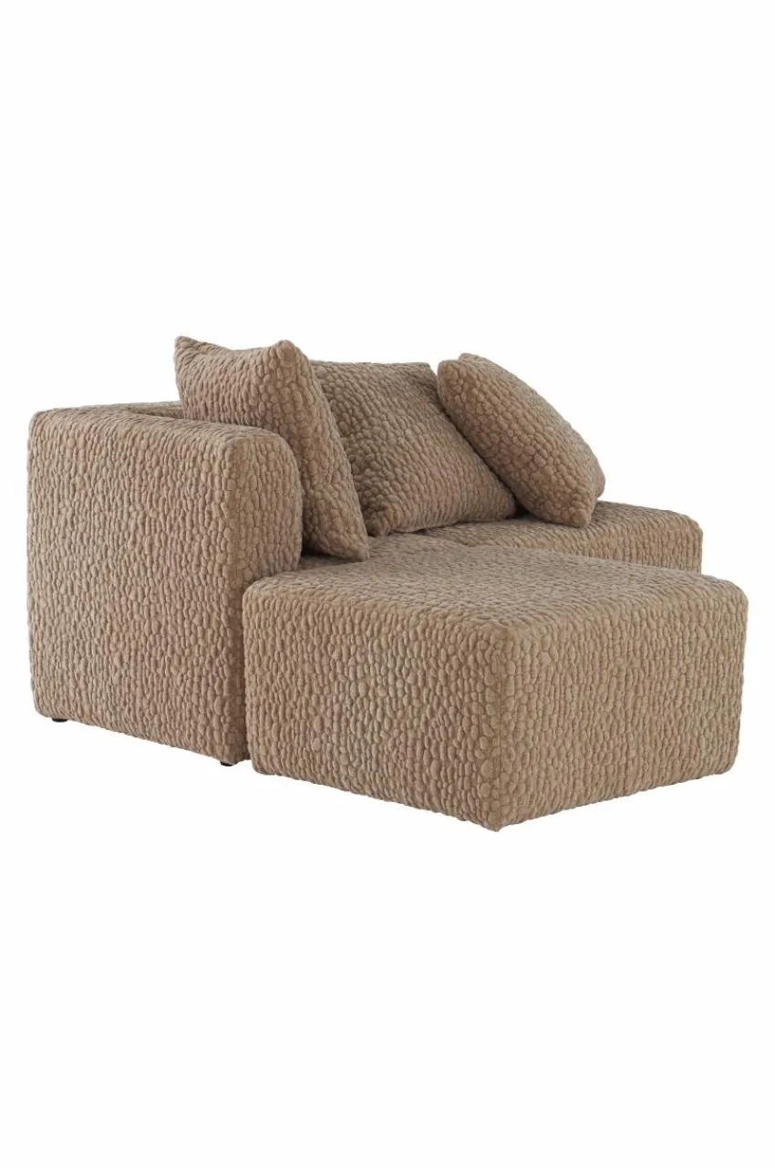 Barnmöbler|Barnmöbler Deal|Jotex BALTIMORE MINI Soffmodul Sittpuff 50x50 Cm Beige