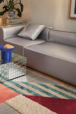 Soffor|Jotex BALTIMORE Soffmodul - Hörn + 2 Kuddar Silver