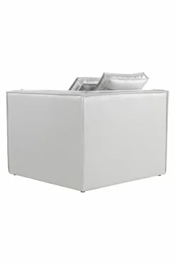 Soffor|Jotex BALTIMORE Soffmodul - Hörn + 2 Kuddar Silver