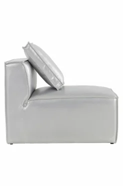 Soffor|Jotex BALTIMORE Soffmodul - Liten Med Rygg + 1 Kudde Silver