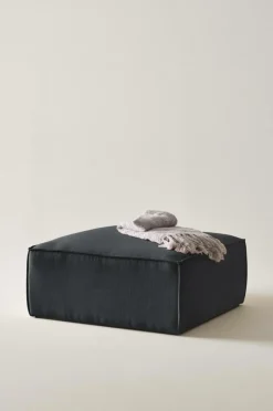 Soffor|Jotex BALTIMORE Soffmodul - Sittpuff 90x90 Cm Kolgrå