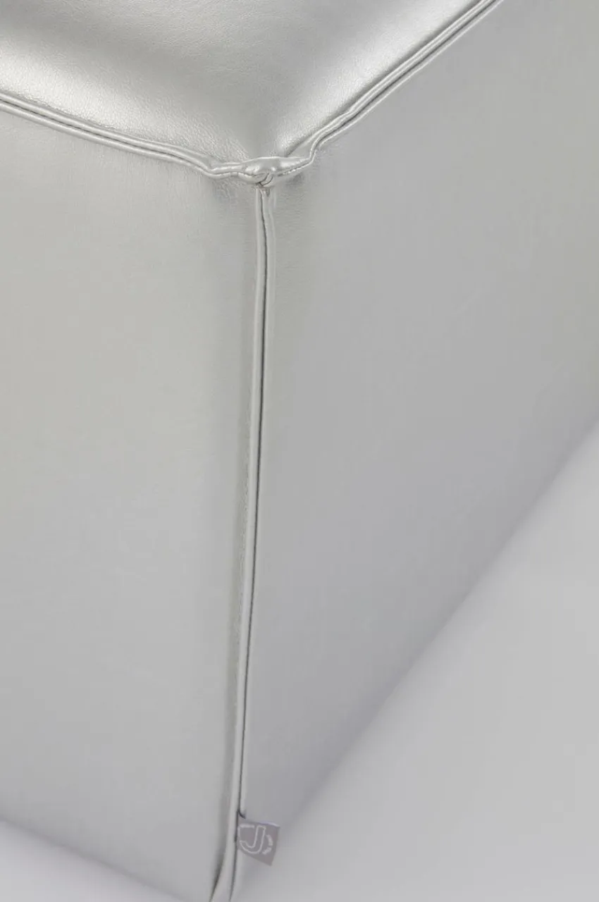 Soffor|Jotex BALTIMORE Soffmodul - Sittpuff 90x90 Cm Silver