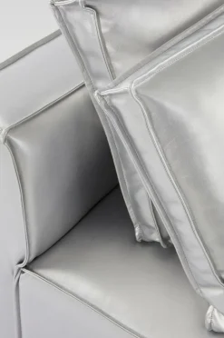 Soffor|Jotex BALTIMORE Soffmodul - Stor Med Rygg Vänster + 2 Kuddar Silver