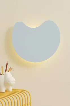 Barnlampor|Barnlampor|Jotex BAM Vägglampa Batteridriven LED Ljusblå