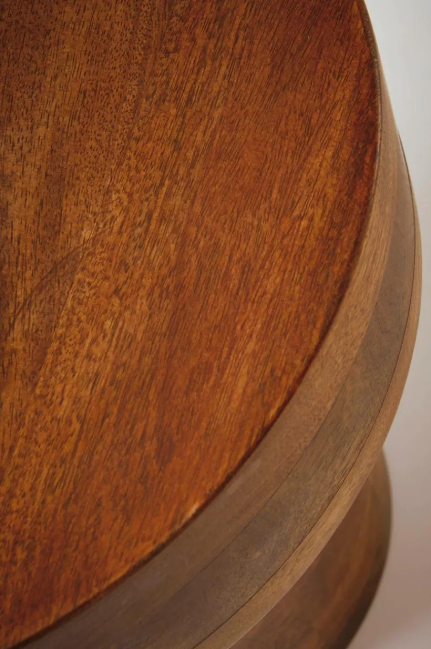 Bord|Jotex BARATTI Sidobord ø 35 Cm - Hög Mörkt trä