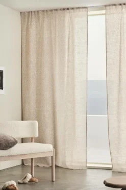Multifunktionsgardiner|Jotex BARK Multifunktionsgardin 2-pack Beige