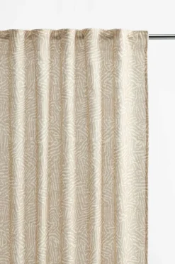 Multifunktionsgardiner|Jotex BARK Multifunktionsgardin 2-pack Beige