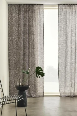Multifunktionsgardiner|Jotex BARK Multifunktionsgardin 2-pack Svart