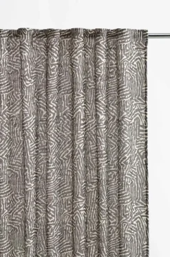 Multifunktionsgardiner|Jotex BARK Multifunktionsgardin 2-pack Svart