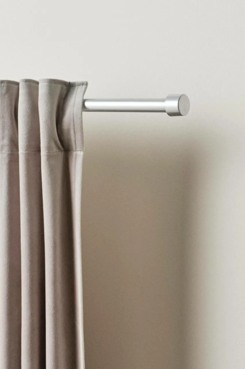 Gardinstänger|Jotex BASIC Gardinstång 134-180 Cm Silver