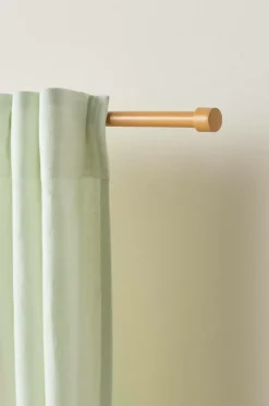 Gardinstänger|Jotex BASIC Gardinstång 134-180 Cm Senapsgul
