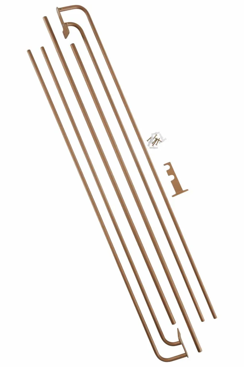 Gardinstänger|Jotex BAY Gardinstång Dubbel 277-396 Cm