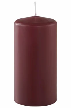 Ljus|Juldekoration|Jotex BECKY MATT Blockljus - Höjd 12 Cm Gammalrosa