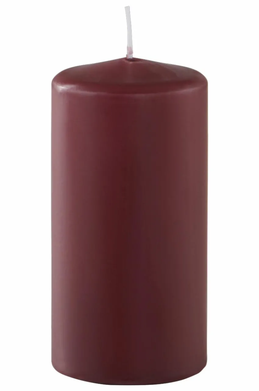 Ljus|Juldekoration|Jotex BECKY MATT Blockljus - Höjd 12 Cm Gammalrosa