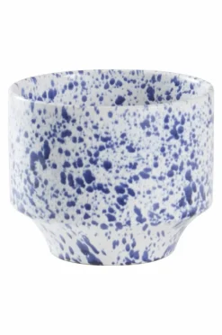 Krukor|Jotex BELLADONNA Kruka ø 21,5 Cm Vit/blå
