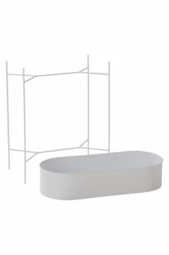 Utekrukor|Utebord|Jotex BELLEMI Blombord Vit