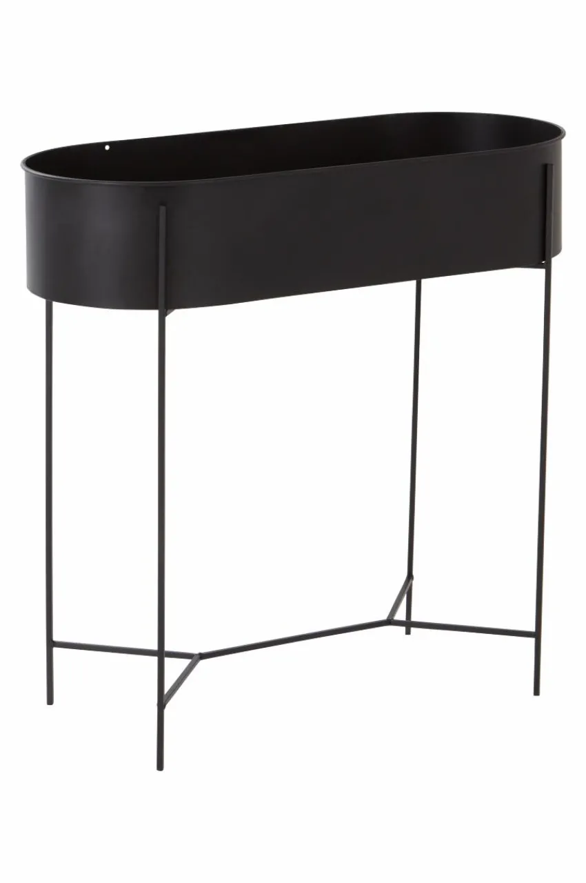 Utekrukor|Utebord|Jotex BELLEMI Blombord Svart
