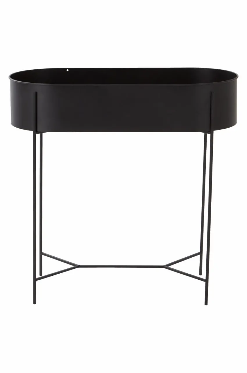 Utekrukor|Utebord|Jotex BELLEMI Blombord Svart