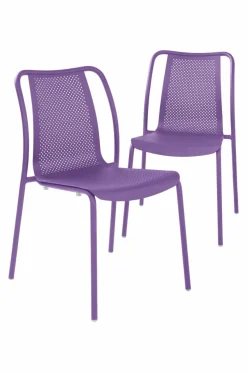 Utestolar & Utepallar|Utemöbler|Jotex BIARRITZ Utestol 2-pack Lila