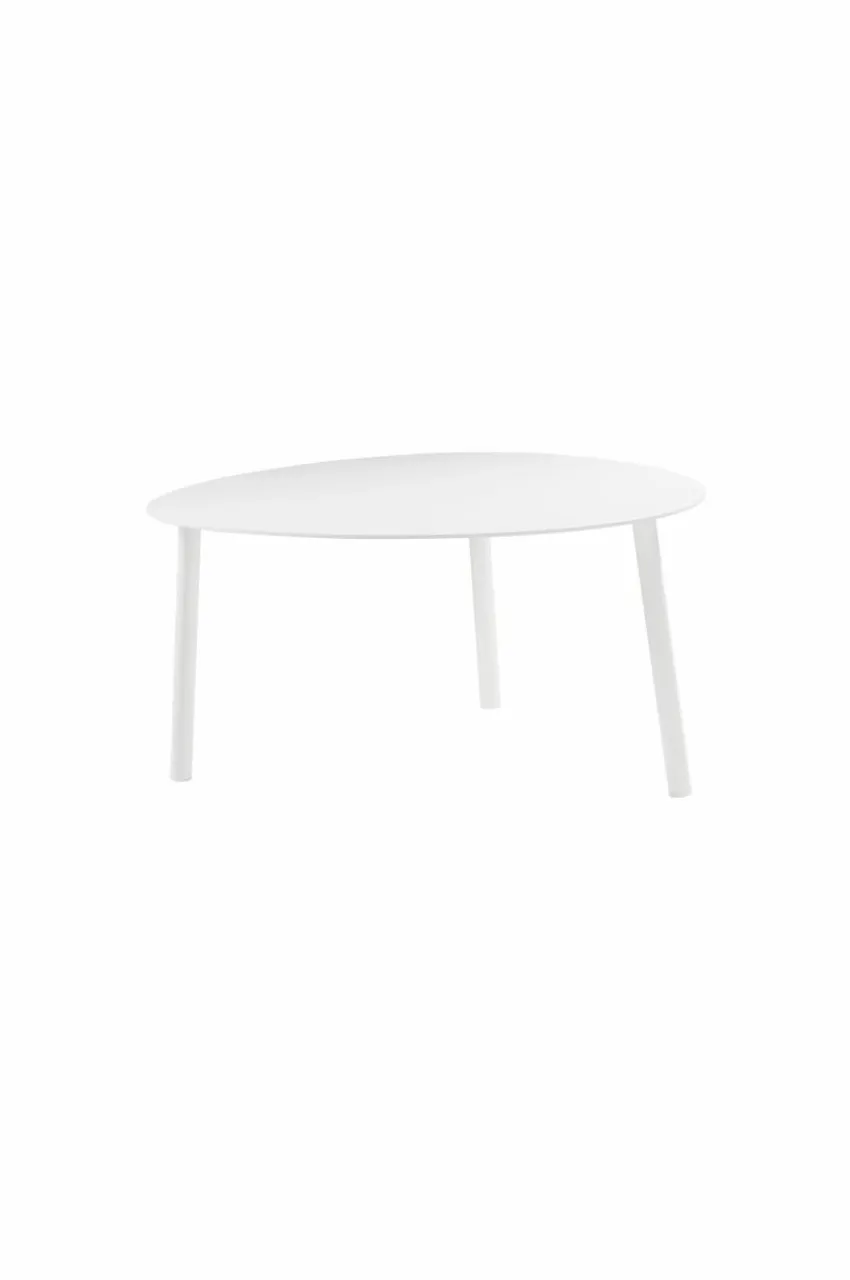 Utebord|Utemöbler|Jotex BIBBONA Soffbord 56x70 Cm Vit