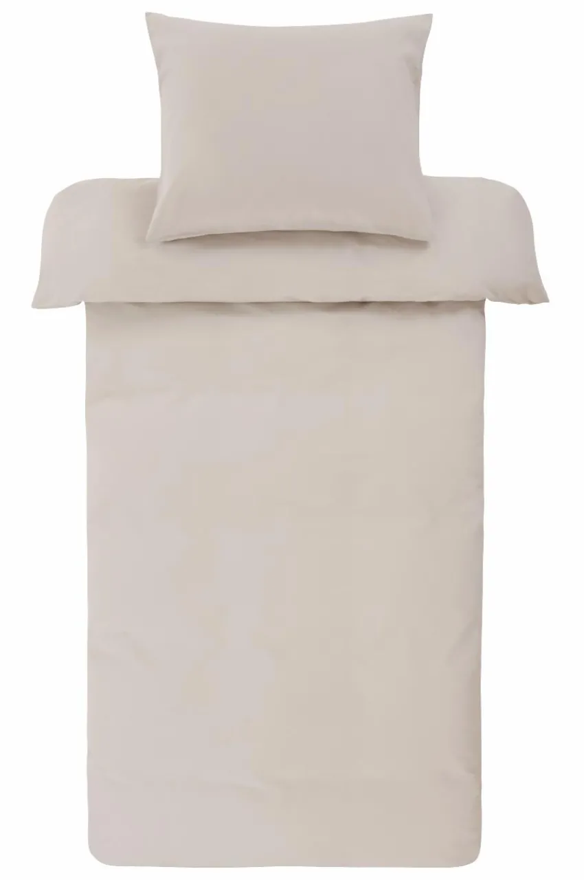 Påslakanset|Jotex BILL Påslakanset Enkelsäng Ljusbeige