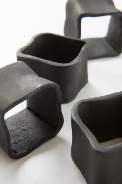 Kökstillbehör|Jotex BILLIE Servettring 4-pack Svart