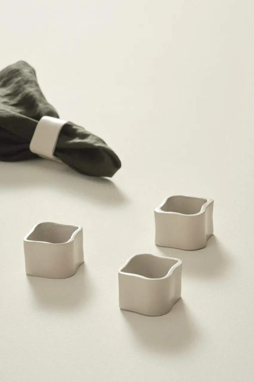 Kökstillbehör|Jotex BILLIE Servettring 4-pack Beige