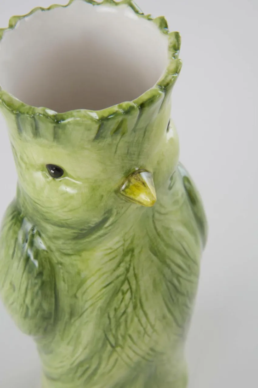 Vaser|Jotex BIRDY Dekorationsvas Höjd 17.7 Cm Grön