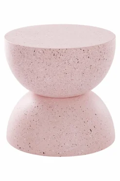 Bord|Jotex BLANES Sidobord ø 35 Cm Rosa terrazzo