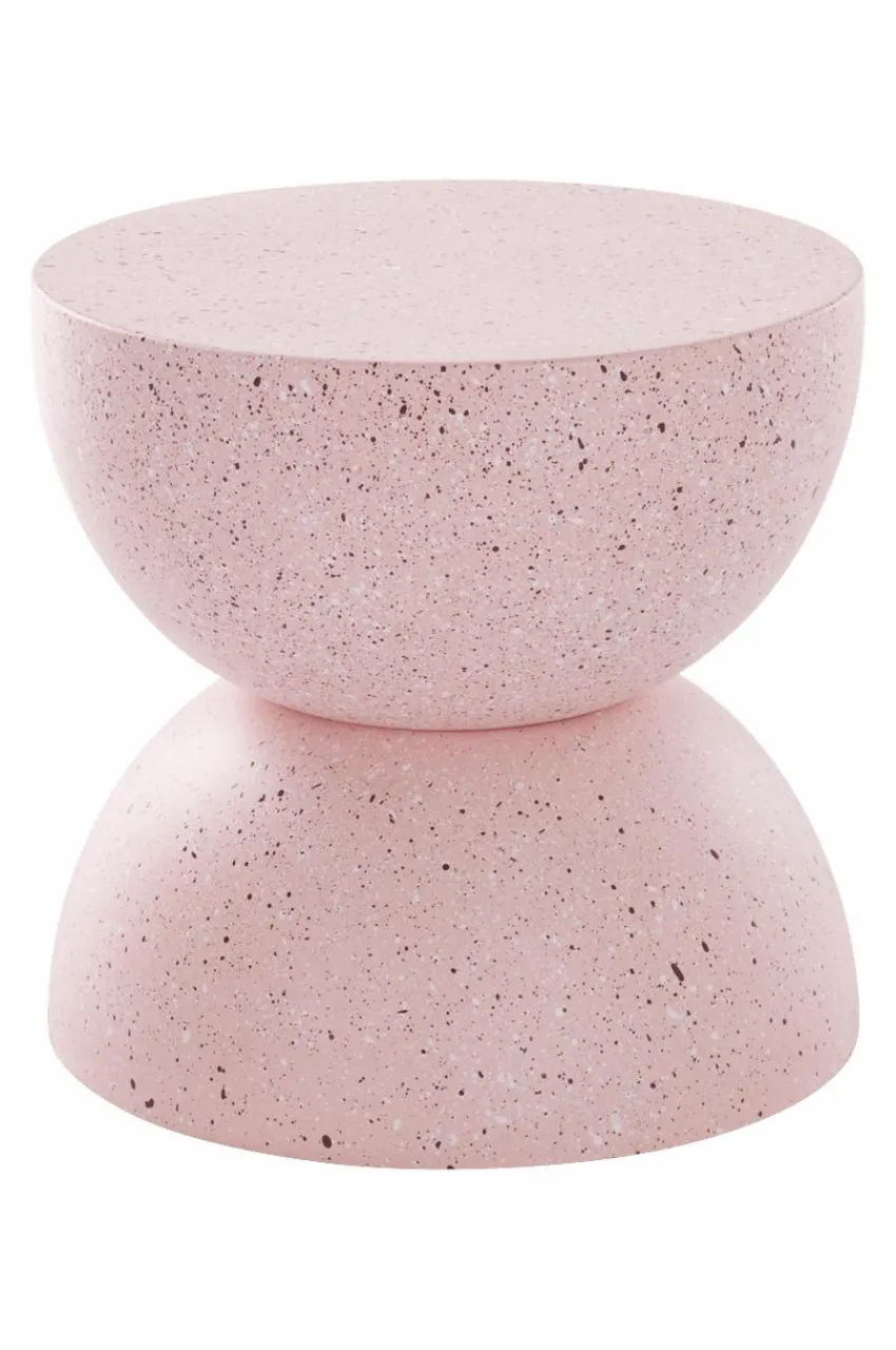 Bord|Jotex BLANES Sidobord ø 35 Cm Rosa terrazzo