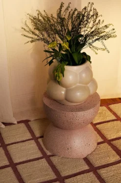 Bord|Jotex BLANES Sidobord ø 35 Cm Rosa terrazzo