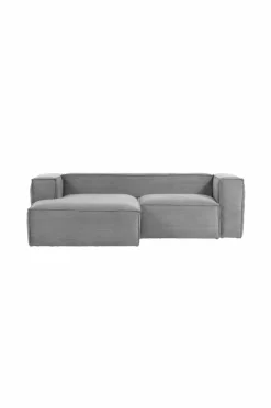 Soffor|Jotex BLOK Soffa 2-sits - Divan Vänster Ljus grå