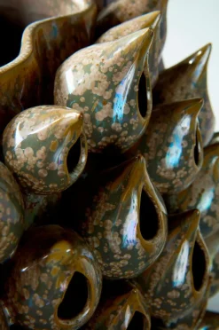 Vaser|Jotex BLOWFISH Vas - Höjd 31 Cm Grå