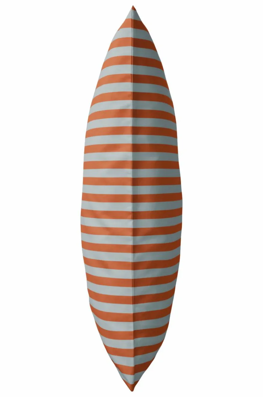 Örngott|Jotex BOEL örngott 90x50 Cm - Ekologisk Ljusblå/orange