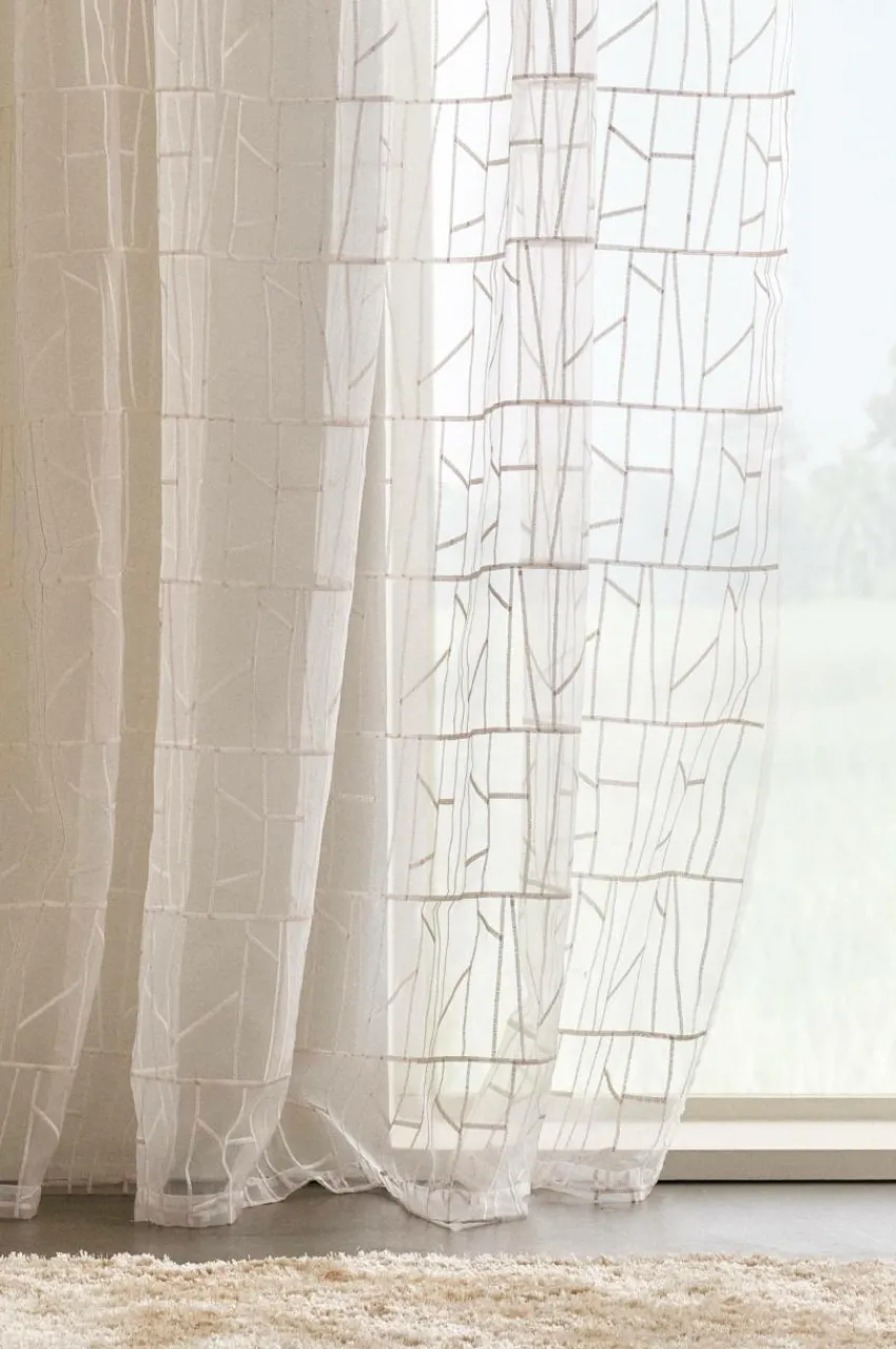Multifunktionsgardiner|Jotex BOJAGI Multifunktionsgardin 1 Längd Beige