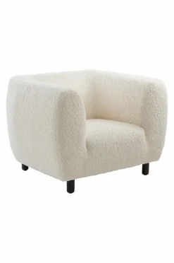 Fåtöljer|Jotex BOLD Fåtölj Naturvit