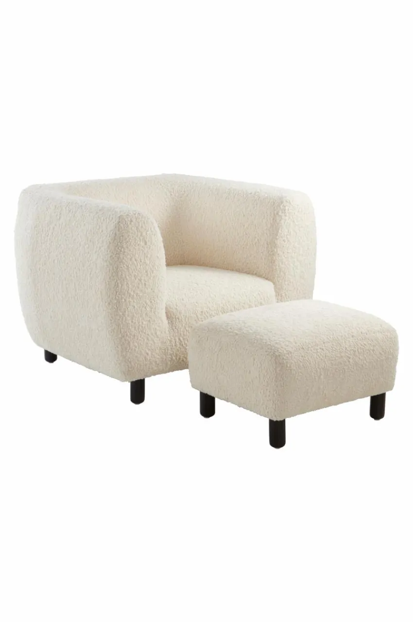 Sittpuffar|Jotex BOLD Sittpuff 55x44 Cm Naturvit