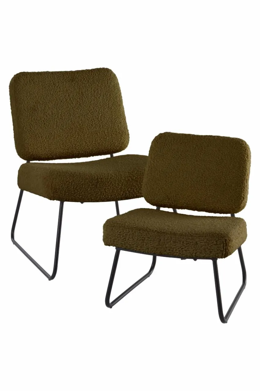Stolar|Jotex BOLZANO TEDDY Loungestol Grön