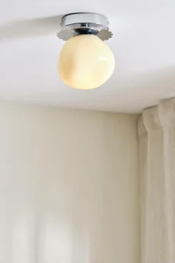 Taklampor|Jotex BON Taklampa Krom/beige
