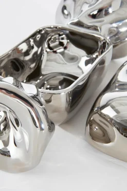 Juldukning|Juldekoration|Jotex BONBON Skål Med Lock Silver