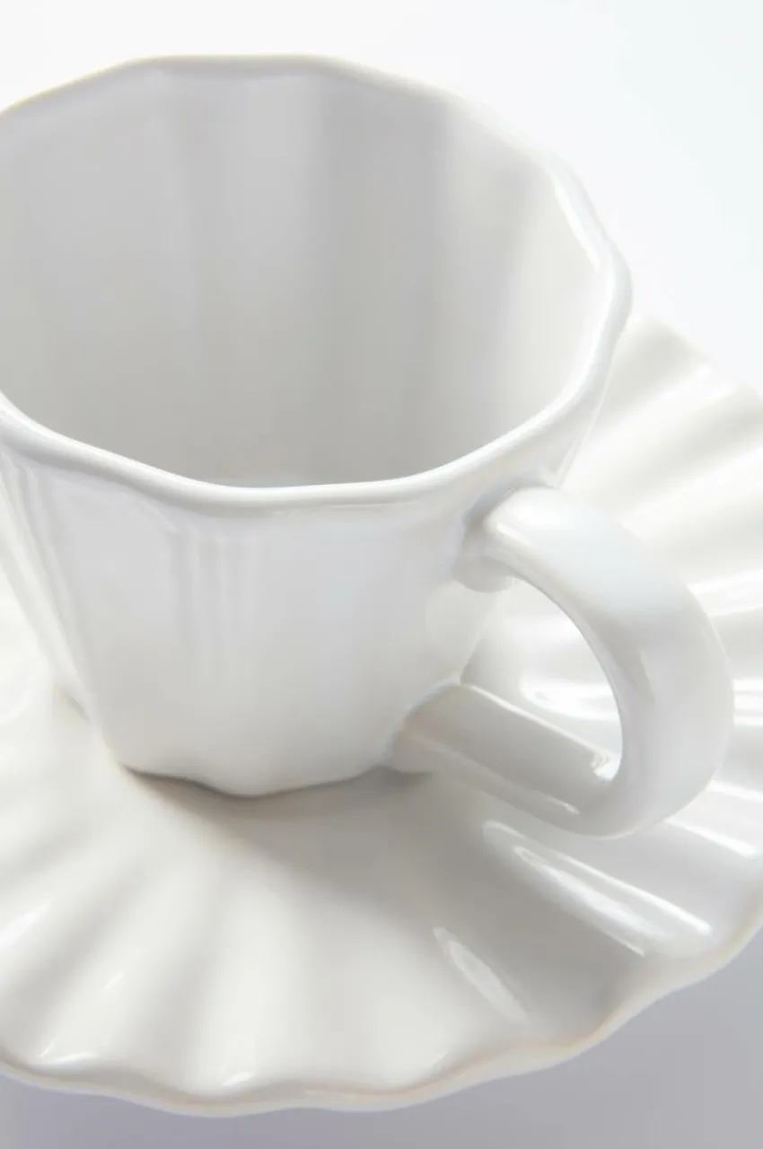 Koppar & Muggar|Jotex BONNIE Mugg Med Fat 1-pack Naturvit