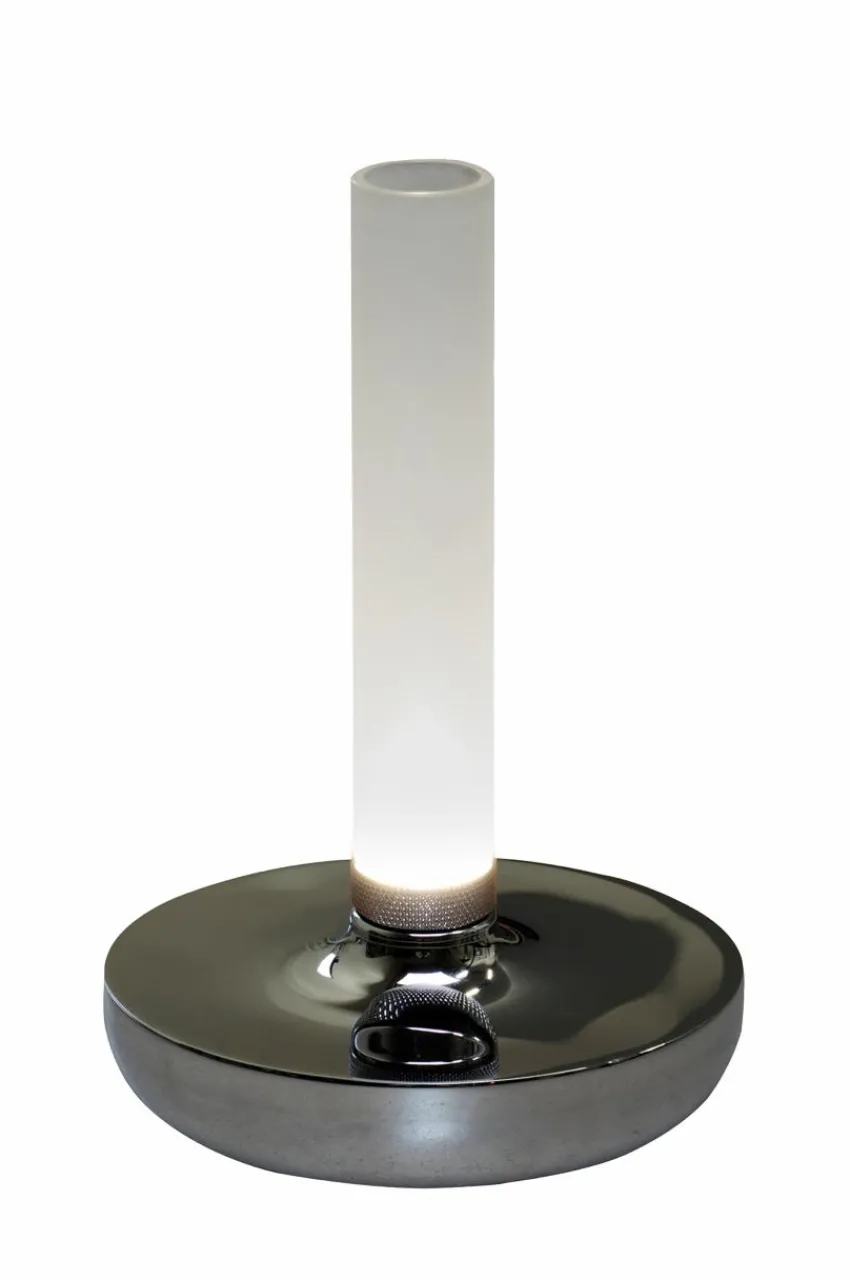 Utebelysning|Utebelysning|Jotex Bordslampa Biarritz USB Silver