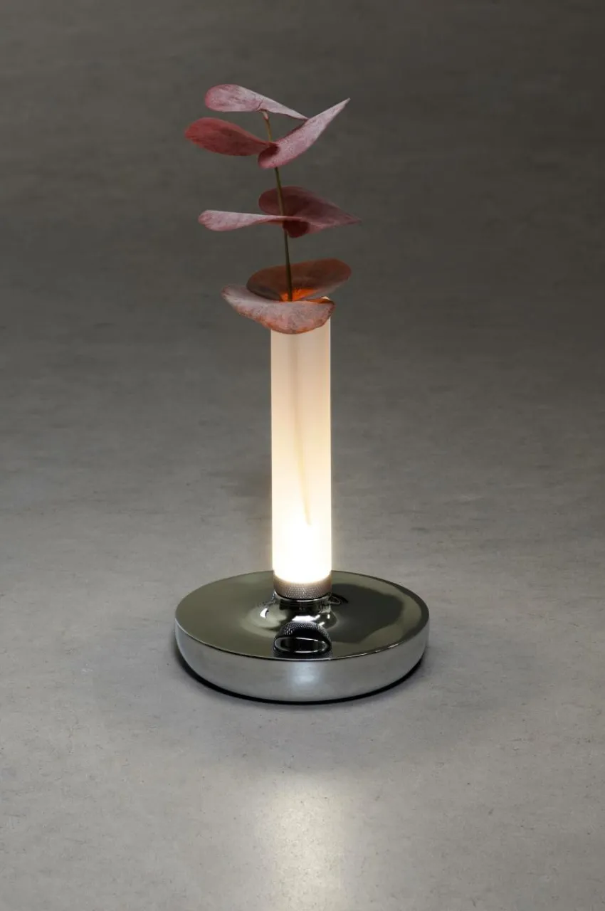 Utebelysning|Utebelysning|Jotex Bordslampa Biarritz USB Silver