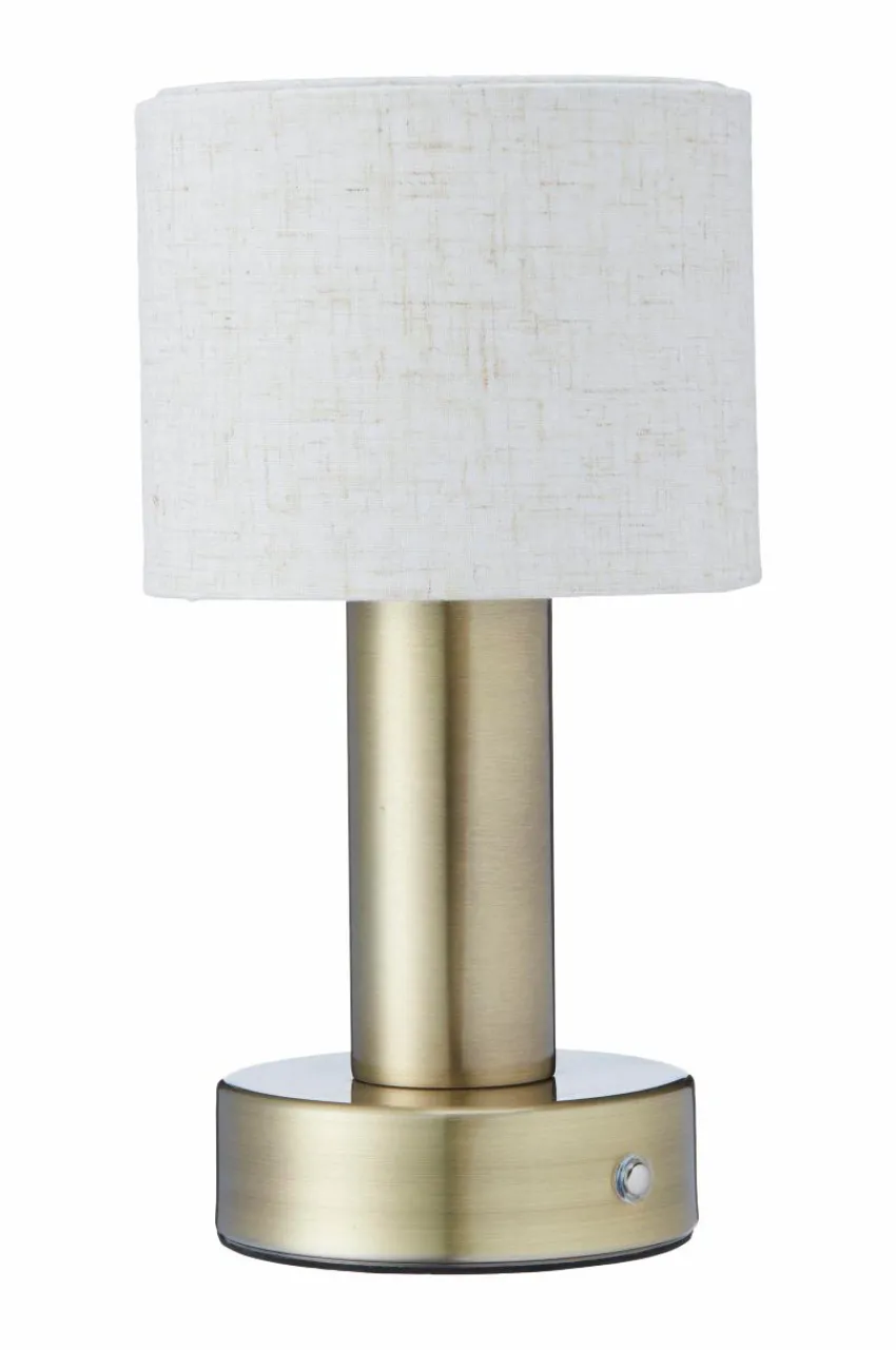 Bordslampor|Jotex Bordslampa Tiara Laddbar Brass