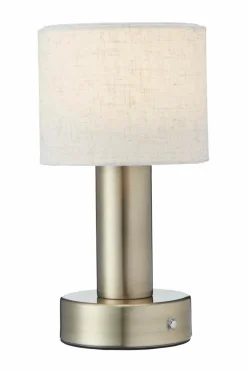 Bordslampor|Jotex Bordslampa Tiara Laddbar Brass